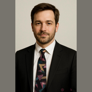 Windsor Silk Necktie Abstract Geometric Designer Tie